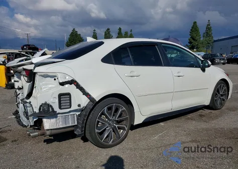 2021 Toyota Corolla Xse z USA, uszkodzony, nr VIN 5YFT4MCE8MP088873